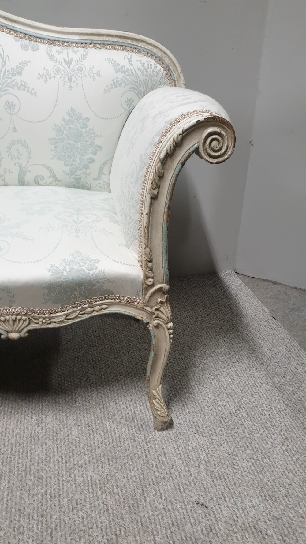Superb French Painted Sofa View IV