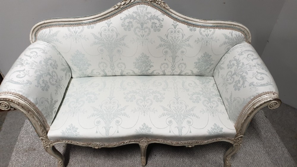 Superb French Painted Sofa View VI