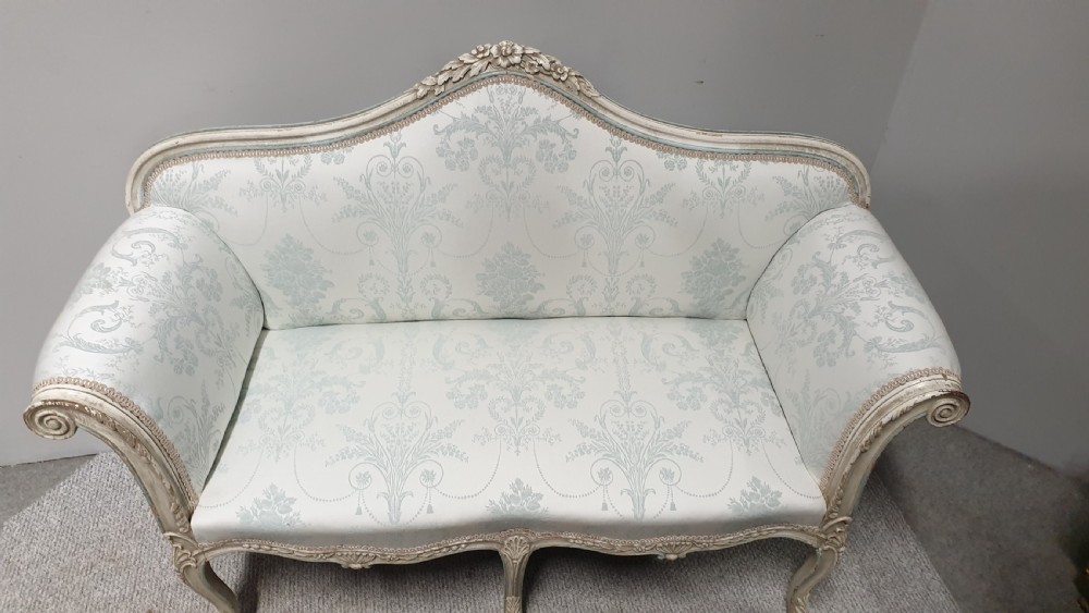 Superb French Painted Sofa View VII