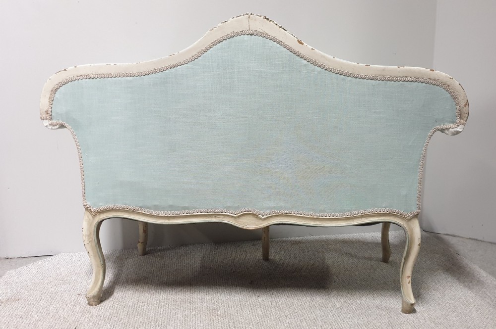 Superb French Painted Sofa View XI