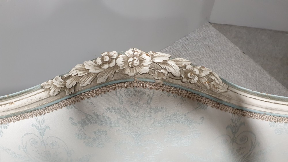 Superb French Painted Sofa View XIII