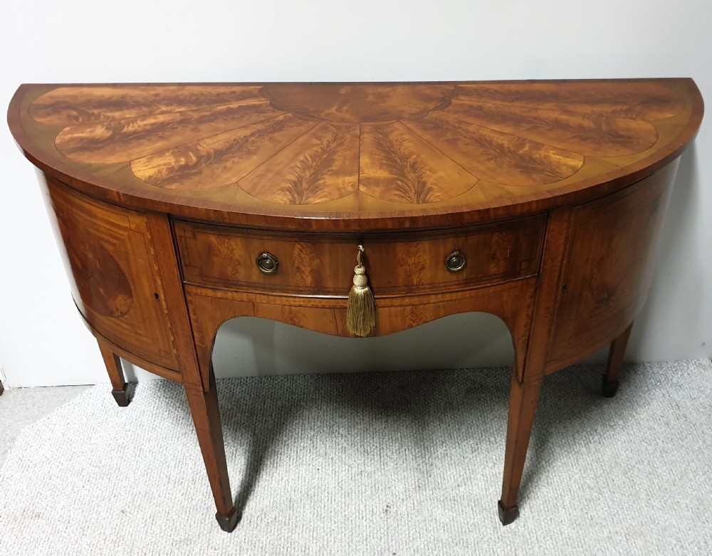 Outstanding Sheraton Satinwood Sideboard