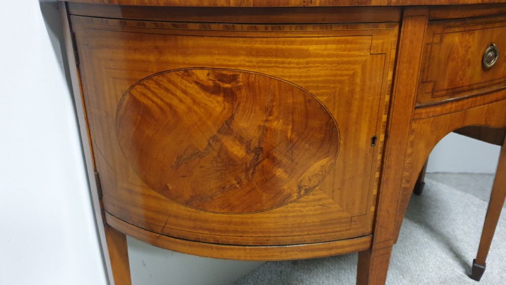 Outstanding Sheraton Satinwood Sideboard View VII