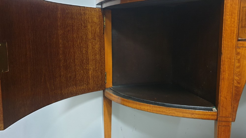 Outstanding Sheraton Satinwood Sideboard View IX