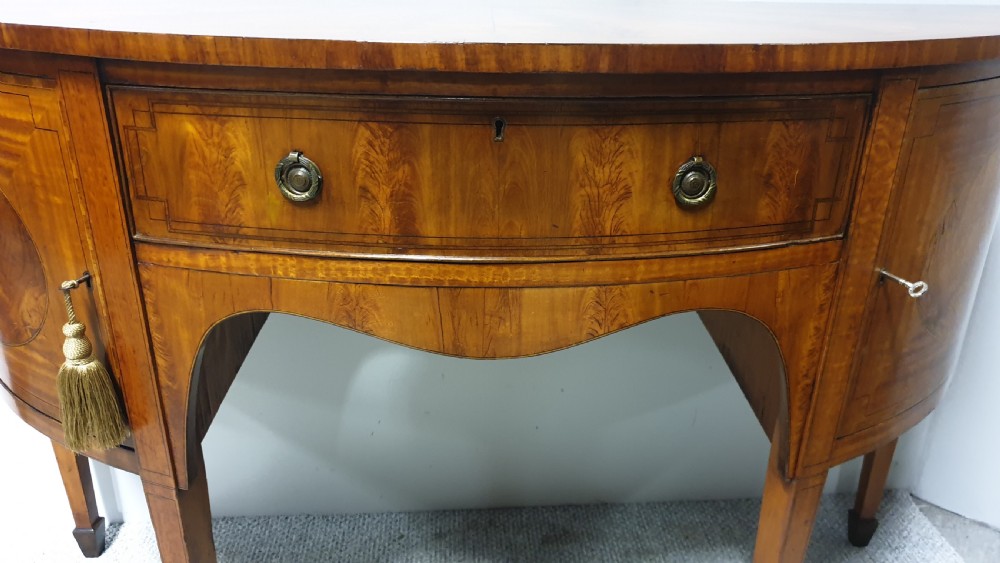 Outstanding Sheraton Satinwood Sideboard View XIII