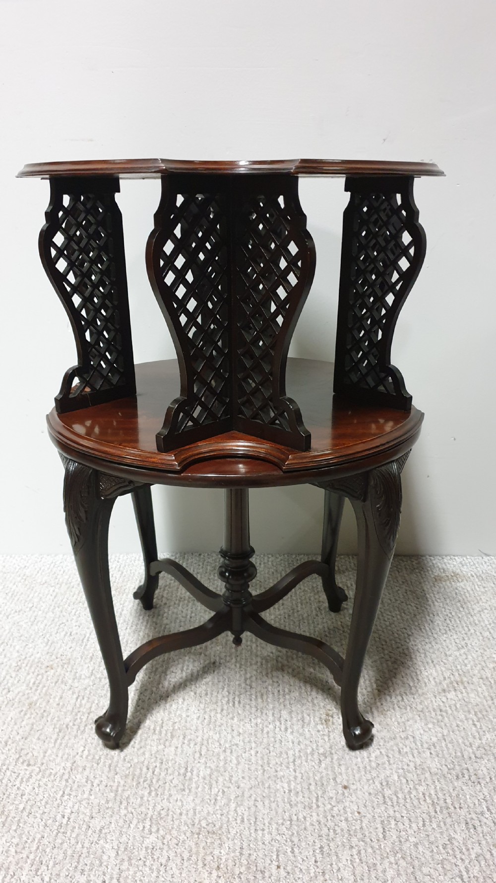 Good Mahogany Revolving Bookcase View III