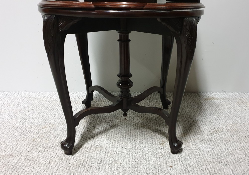 Good Mahogany Revolving Bookcase View IV