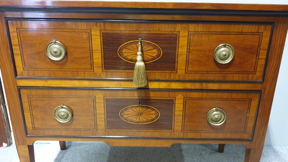 Super French Inlaid Commode Chest of Drawers View IV