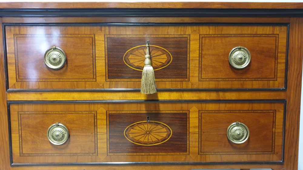 Super French Inlaid Commode Chest of Drawers View V