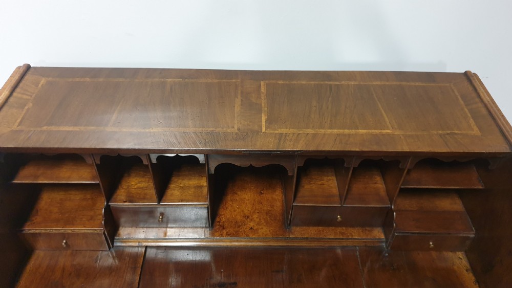 C18th Walnut Bureau View XII