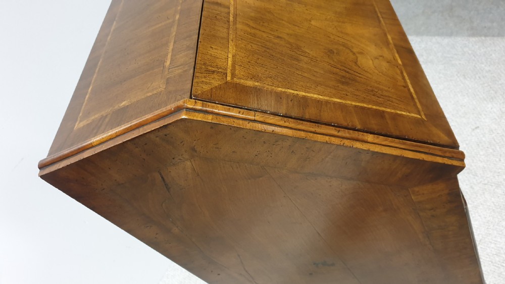 C18th Walnut Bureau View XIX