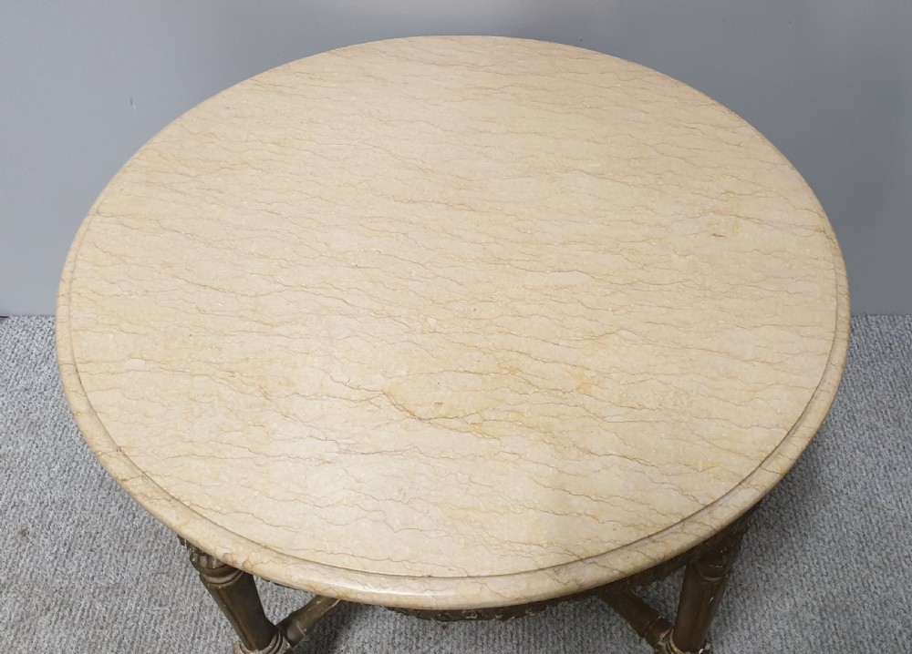 French Gilt Coffee Table View IV