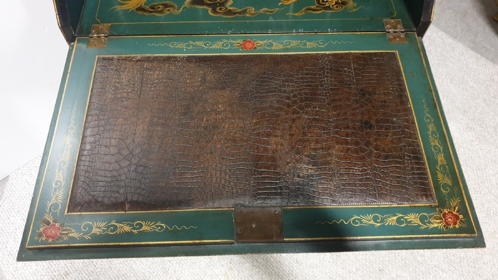 Outstanding Chinoiserie Bureau View XII