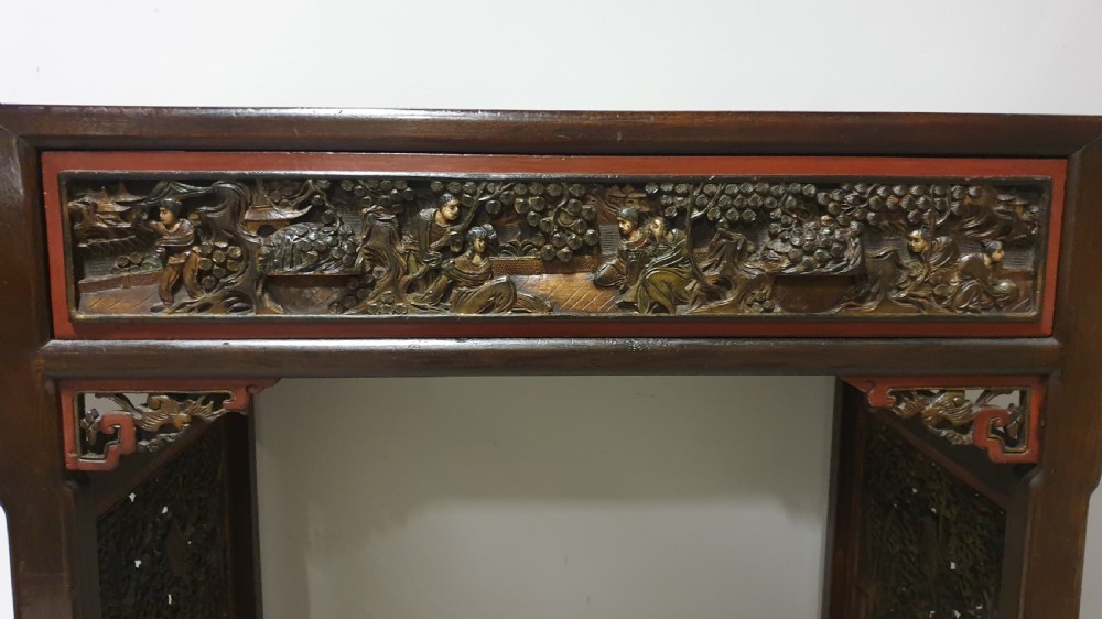 Wonderful Oriental Alter Console Table View V