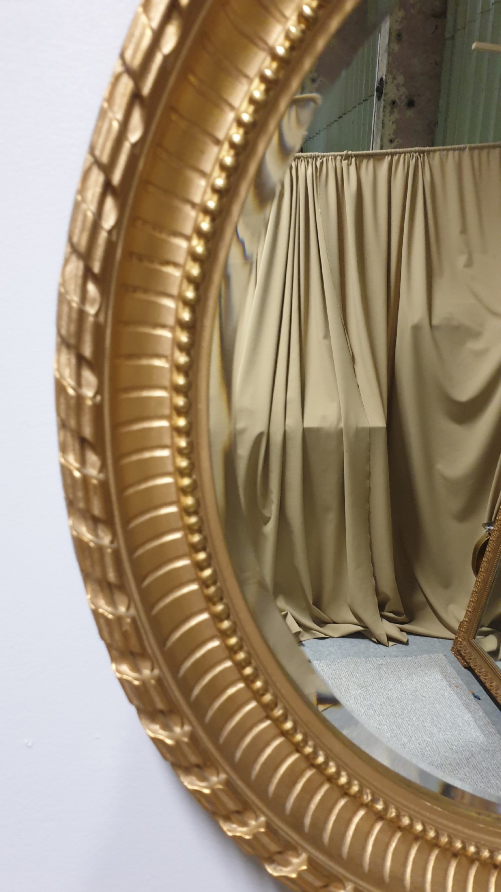 Superb Edwardian Mirror View II