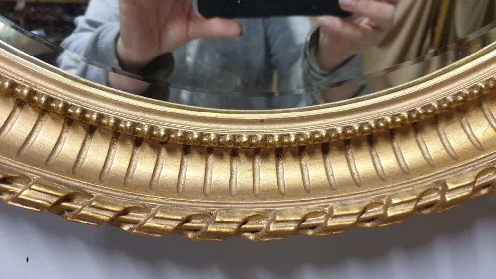 Superb Edwardian Mirror View III