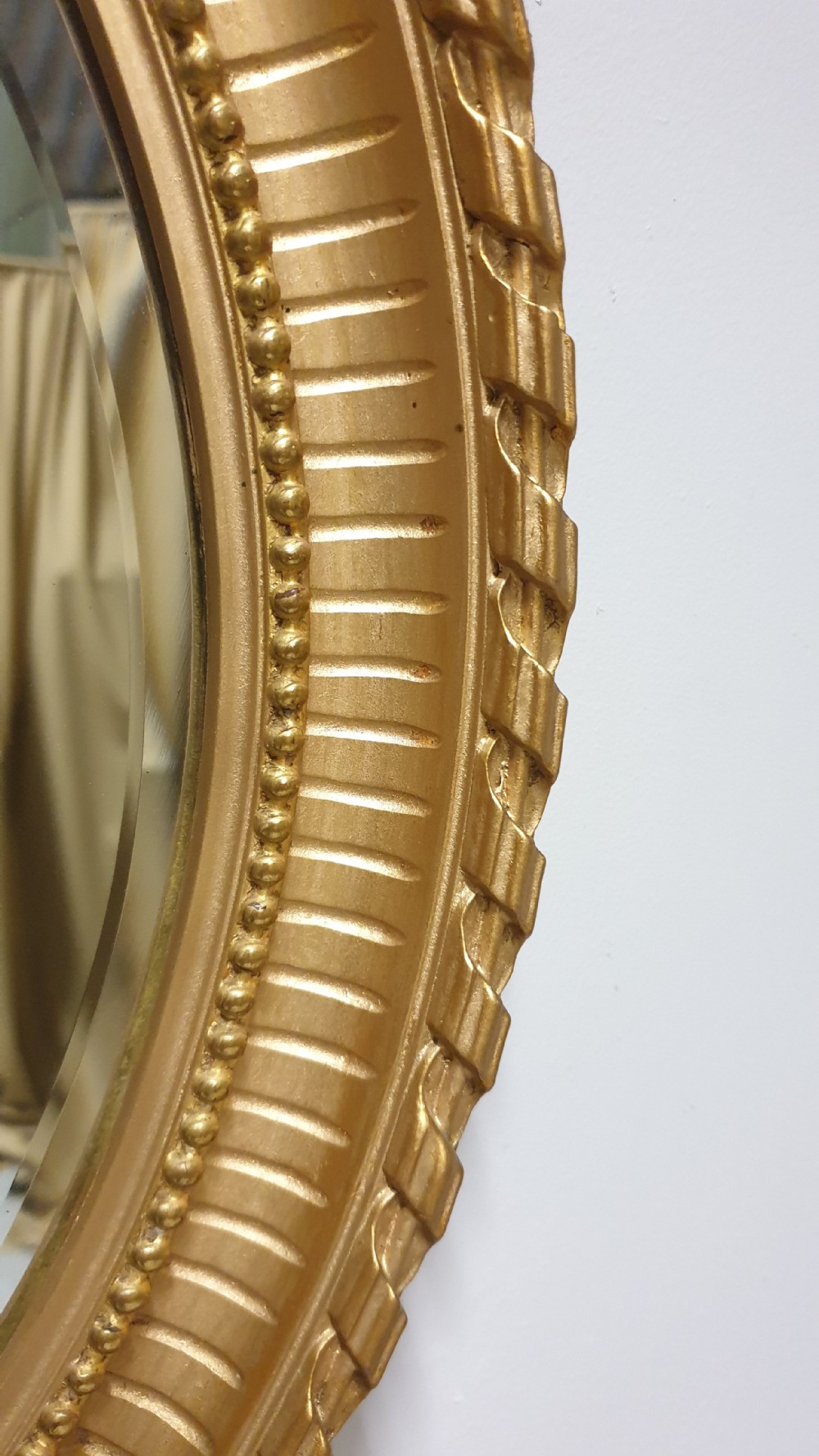 Superb Edwardian Mirror View IV