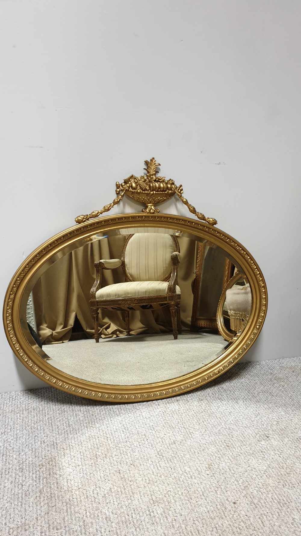 Victorian Gilt Wall Mirror View VII
