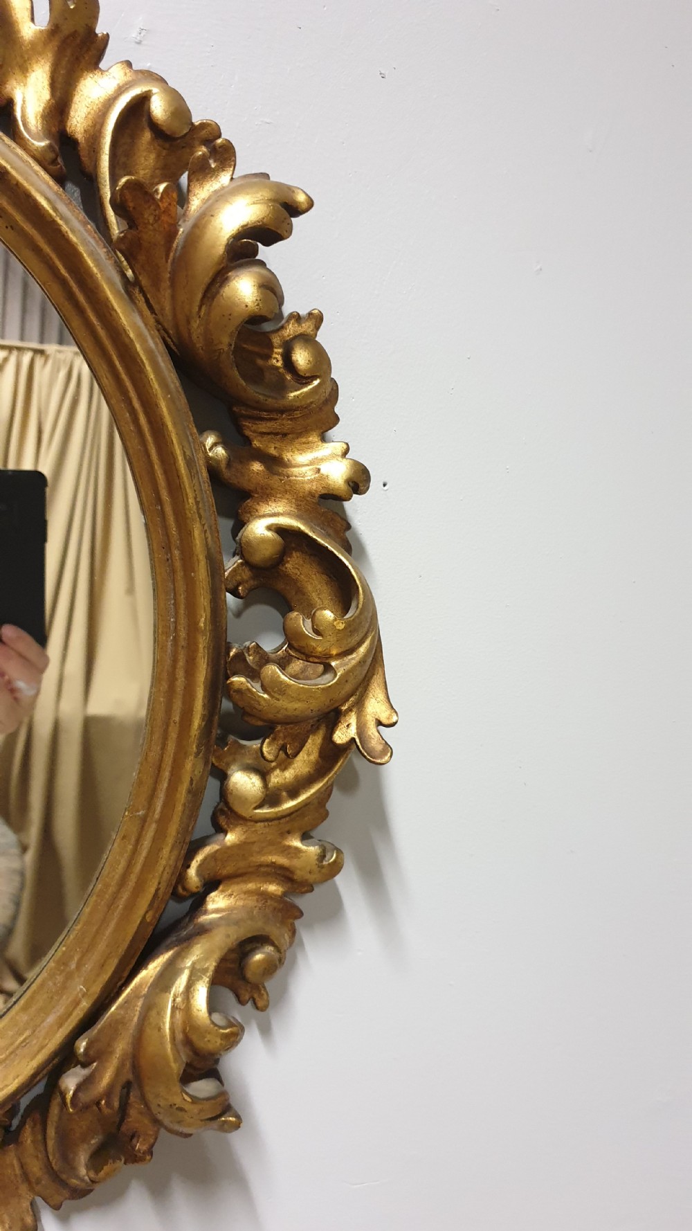 Florentine Gilt Wall Mirror View V