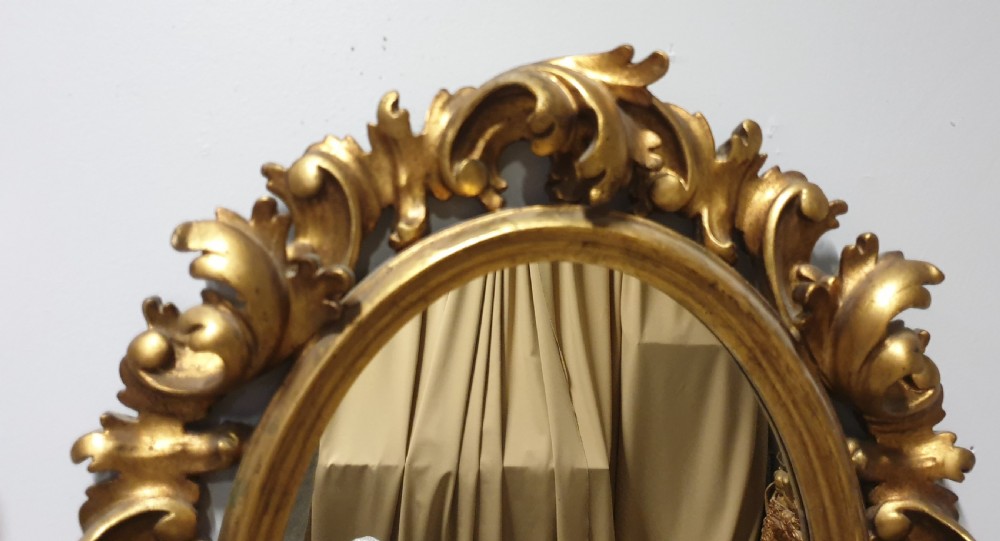 Florentine Gilt Wall Mirror View VII