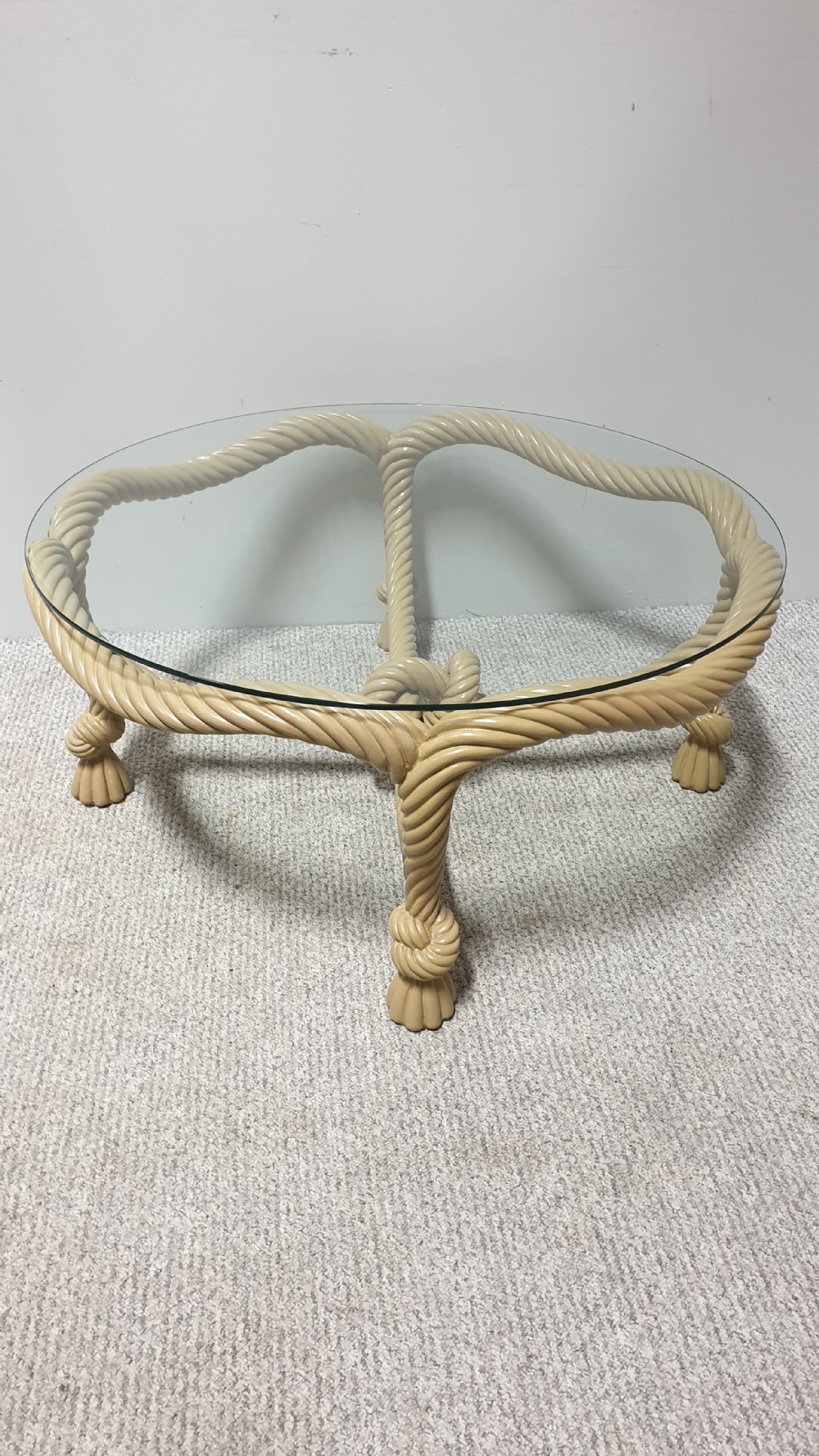 Painted Rope Coffee Table View II