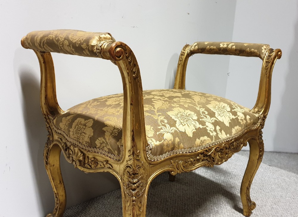 Excellent Quality Louis XV Stool View VIII