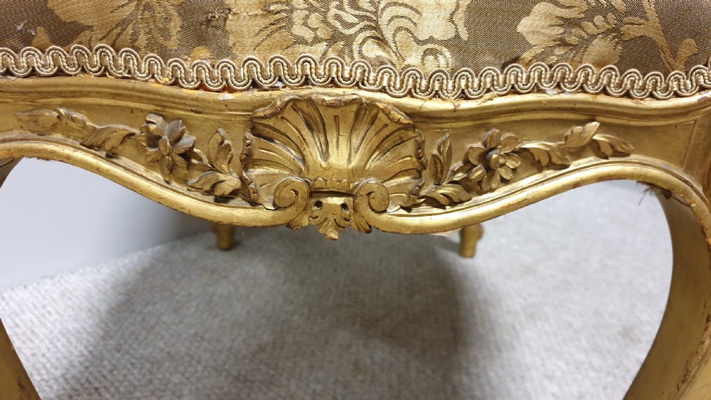 Excellent Quality Louis XV Stool View XII