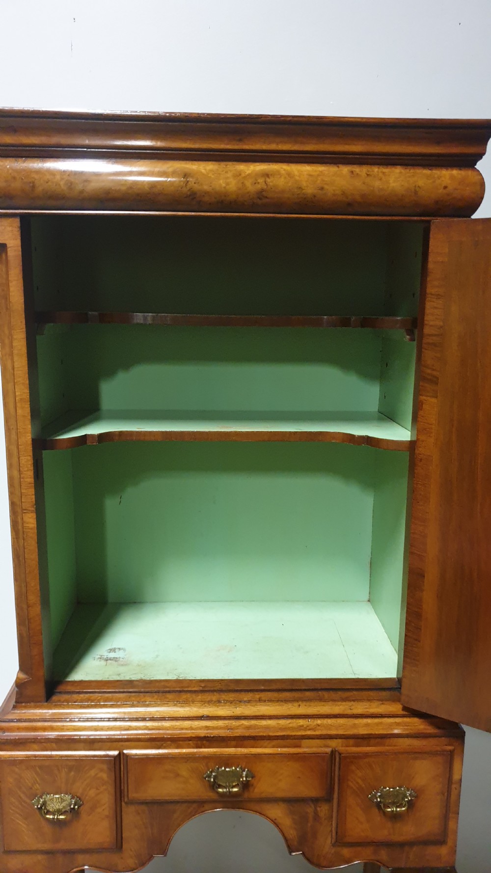 Wonderful Walnut cupboard on Stand View VI