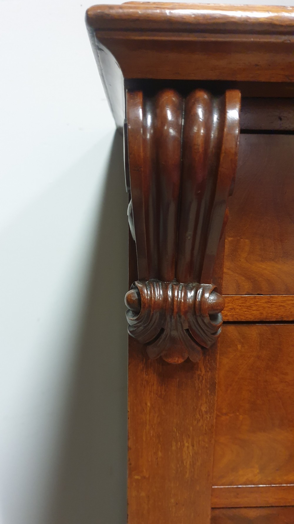 Top Quality Victorian Mahogany Wellington Chest of Drawers View III