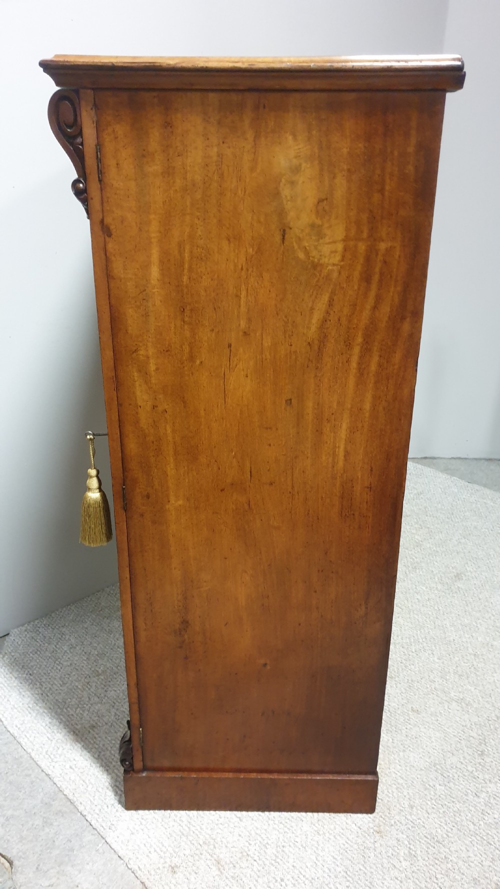 Top Quality Victorian Mahogany Wellington Chest of Drawers View X