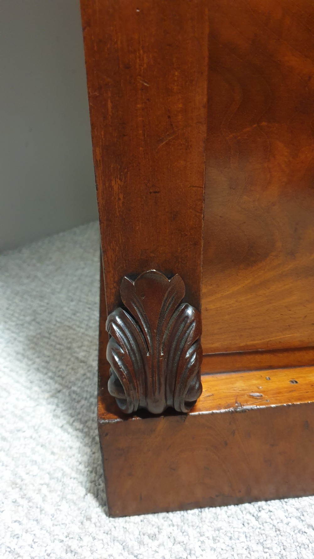Top Quality Victorian Mahogany Wellington Chest of Drawers View XI
