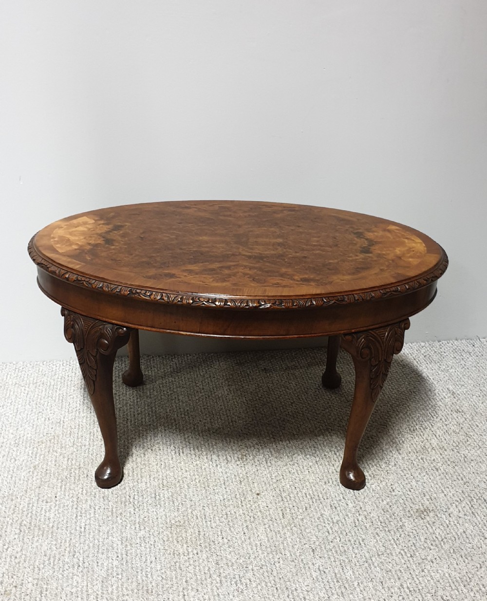 Burr Walnut Coffee Table