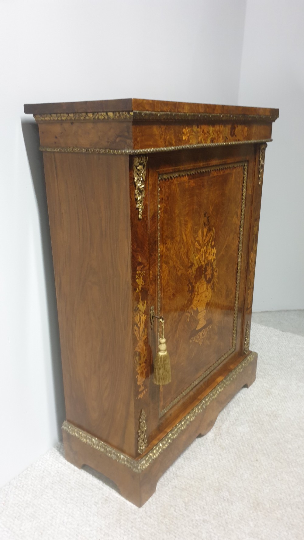 Fabulous Burr Walnut Cabinet View IX