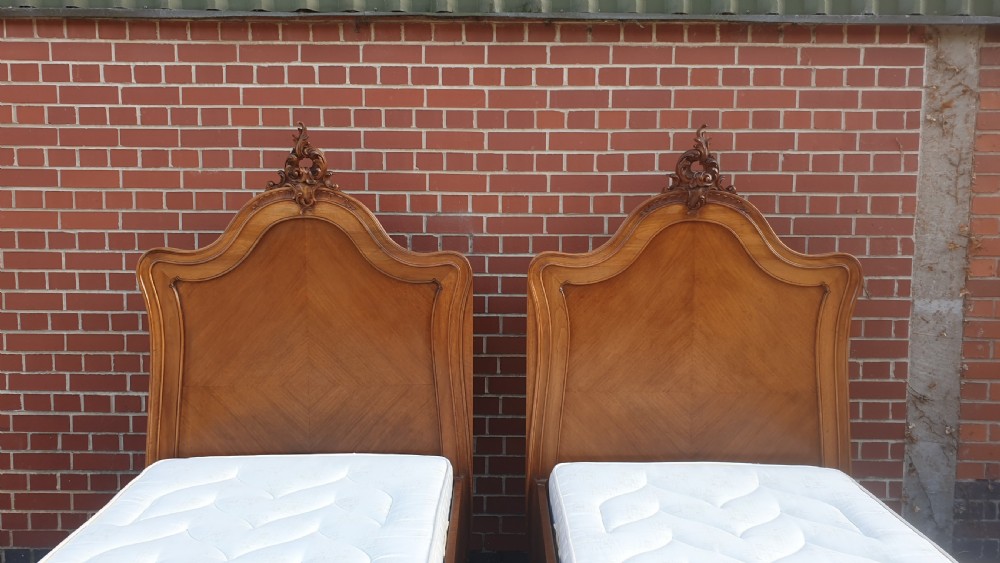 Superb Pair of French Beds View III