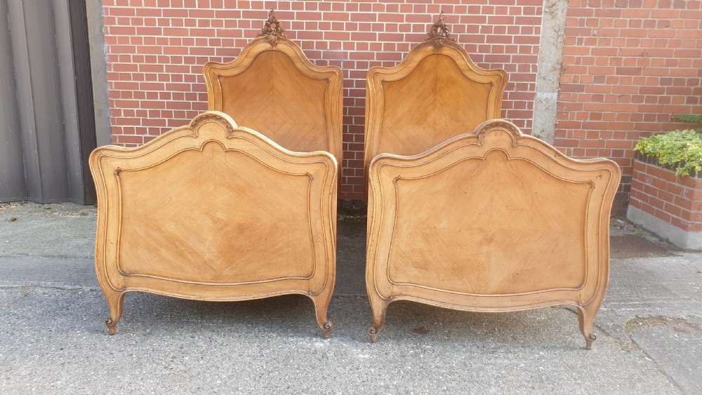 Superb Pair of French Beds View VIII