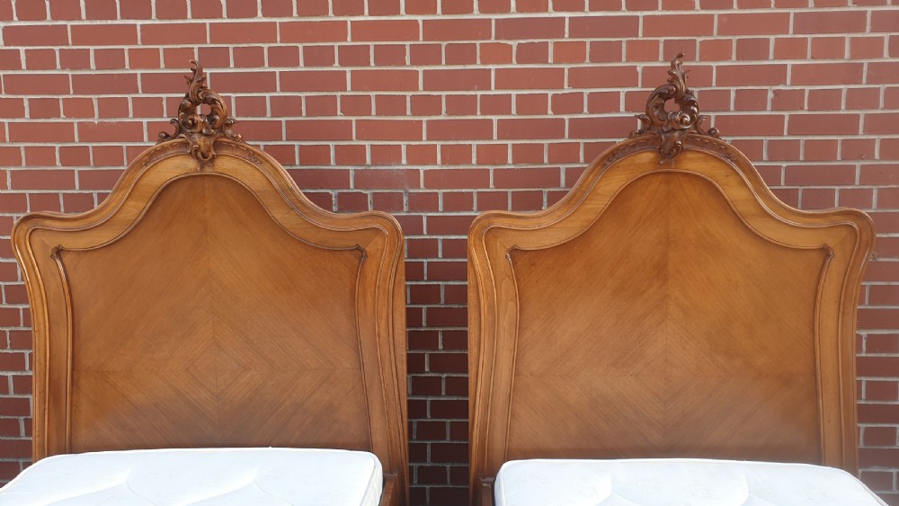 Superb Pair of French Beds View IX