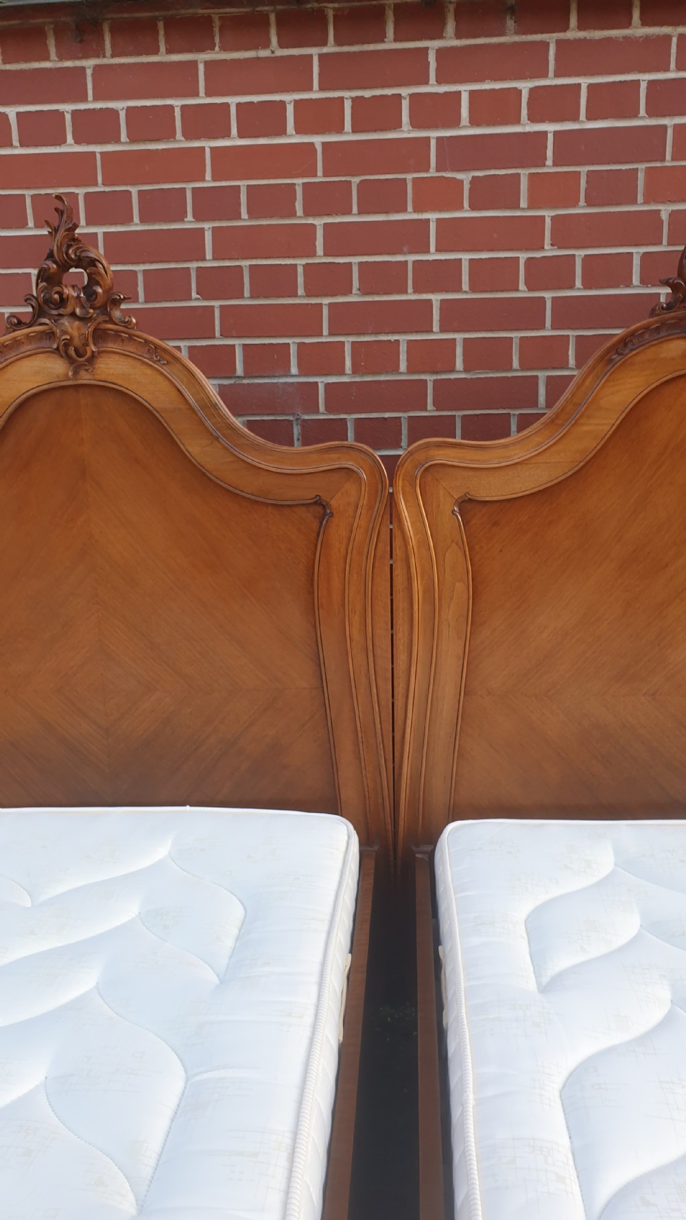 Superb Pair of French Beds View XI