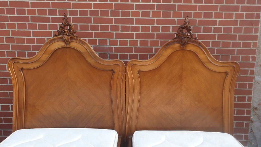 Superb Pair of French Beds View XII