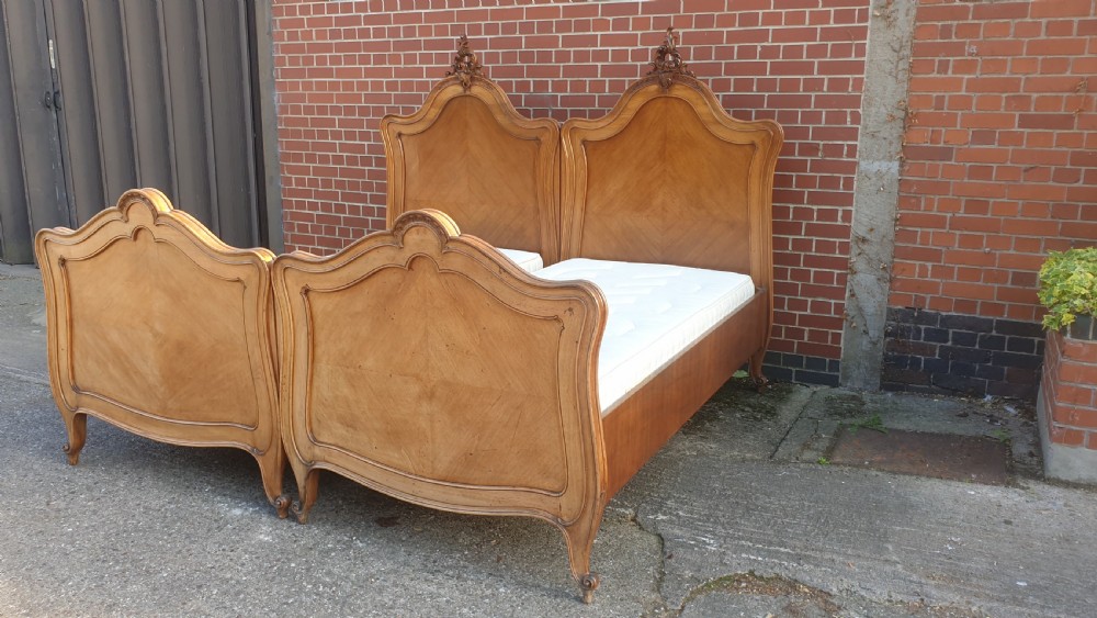 Superb Pair of French Beds View XIV