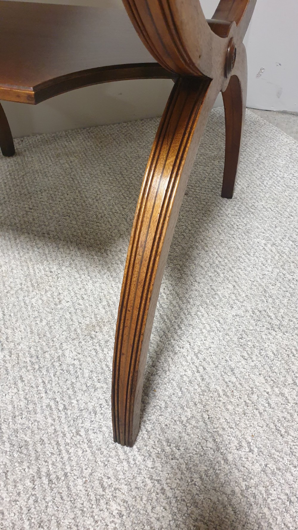 Excellent Pair Mahogany Side Lamp Tables View IX