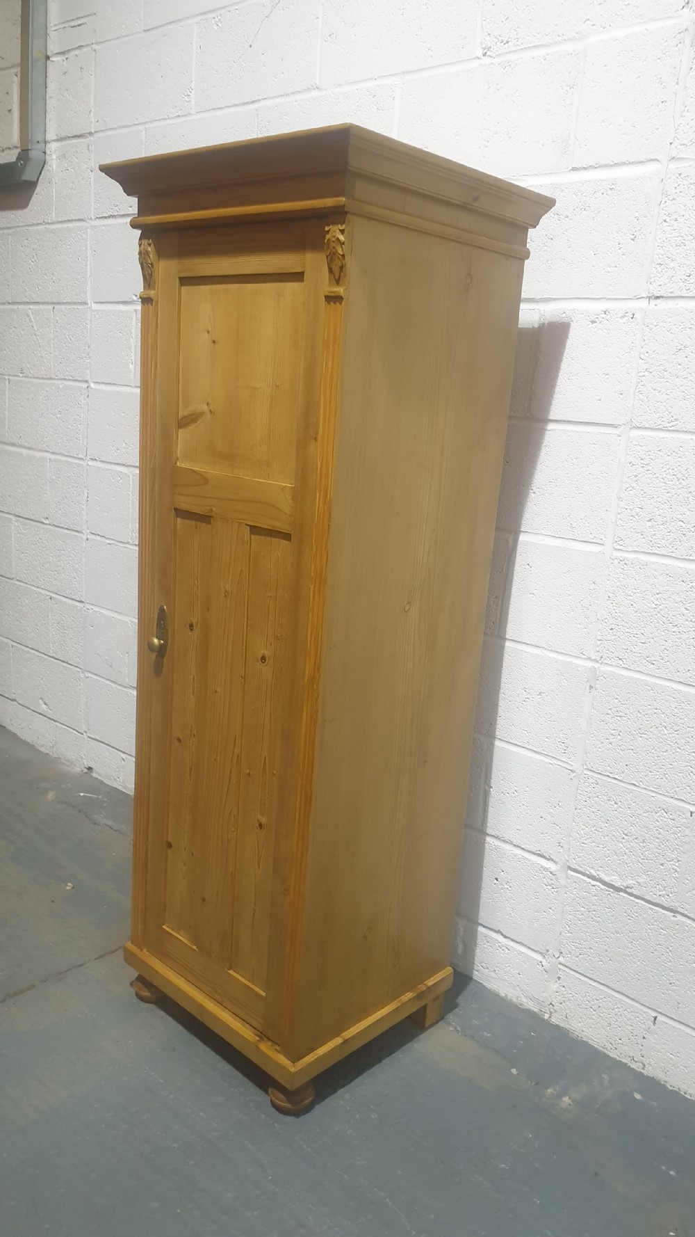 Lovely Pine Cabinet of Slim Proportions View VII