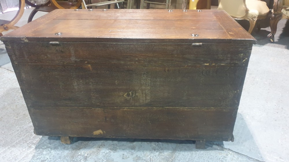 Double Lock Oak Coffer View VI