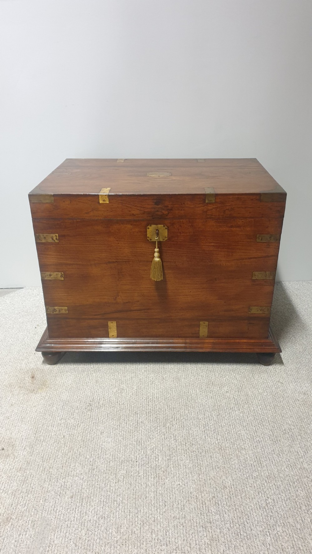 Teak Campaign Coffer View II