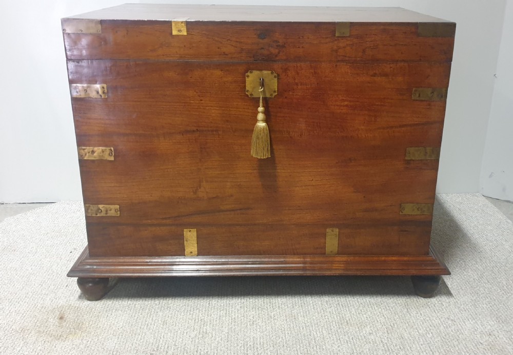 Teak Campaign Coffer View III