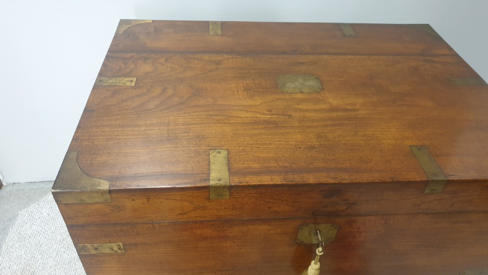Teak Campaign Coffer View VI