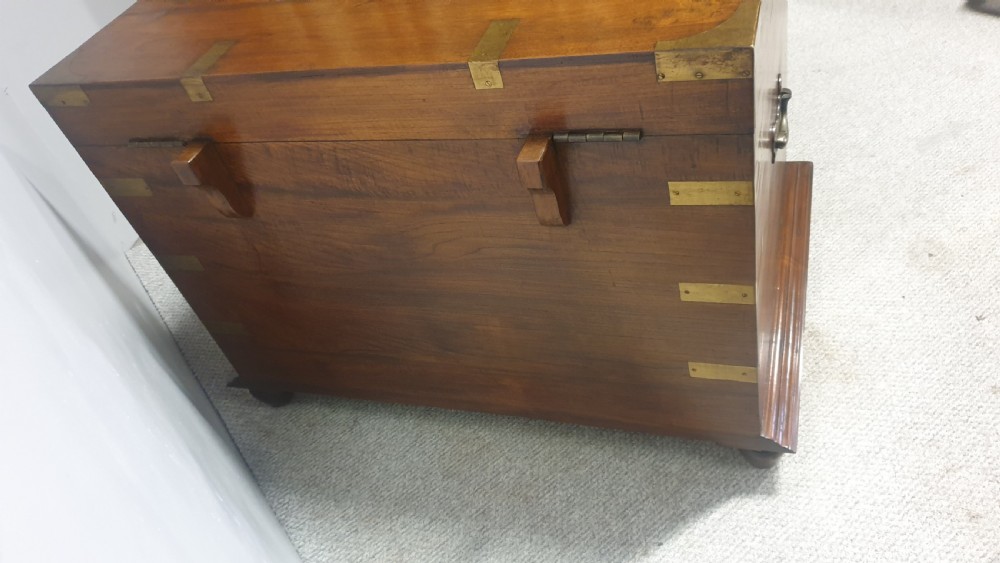 Teak Campaign Coffer View XV