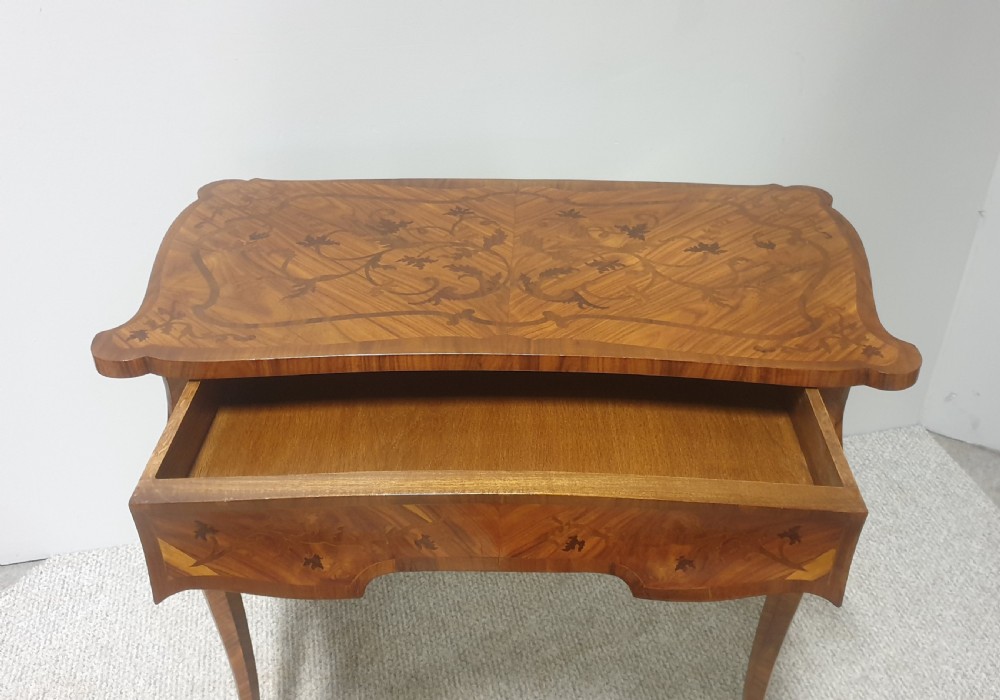 French Marquetry Ladies Desk View VII