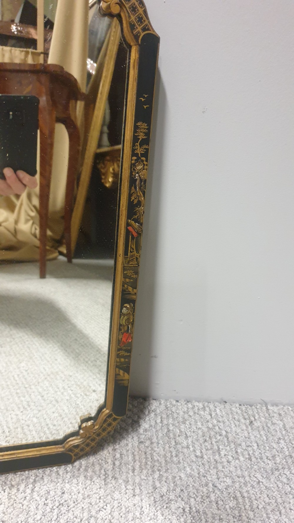 Chinoiserie  Wall Mirror View V