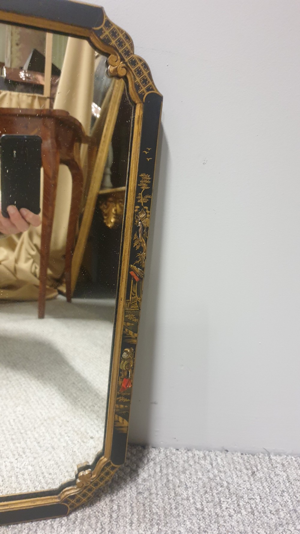 Chinoiserie  Wall Mirror View VI