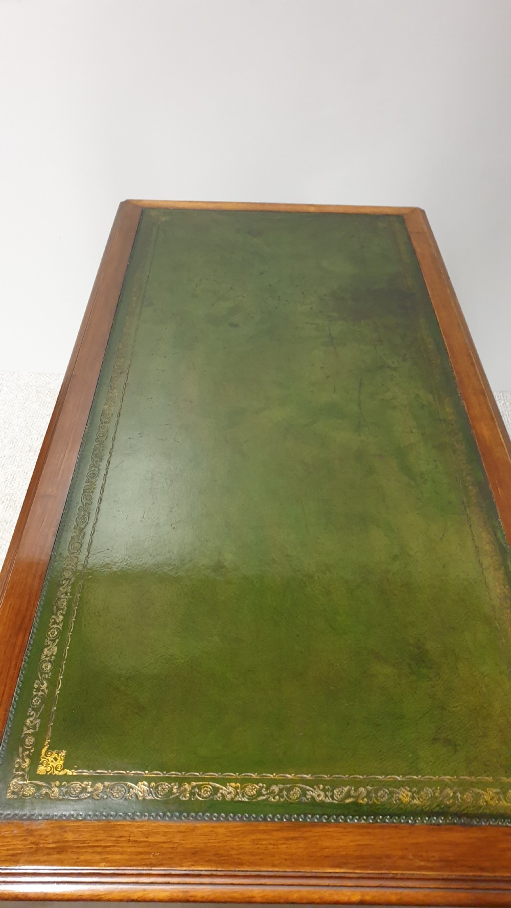 Superb Walnut Pedestal Desk View IX